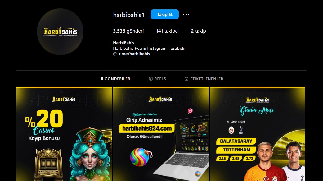 Harbibahis İnstagram